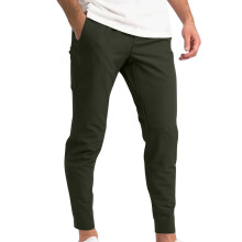 Pantalon slim fuselé pour homme, couleur unie, respirant et élastique