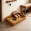 Woven Storage Basket with Handles for Home Office Bathroom 6