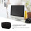 Couvre-Écran Ordinateur Noir, Résistant Et Lavable 8