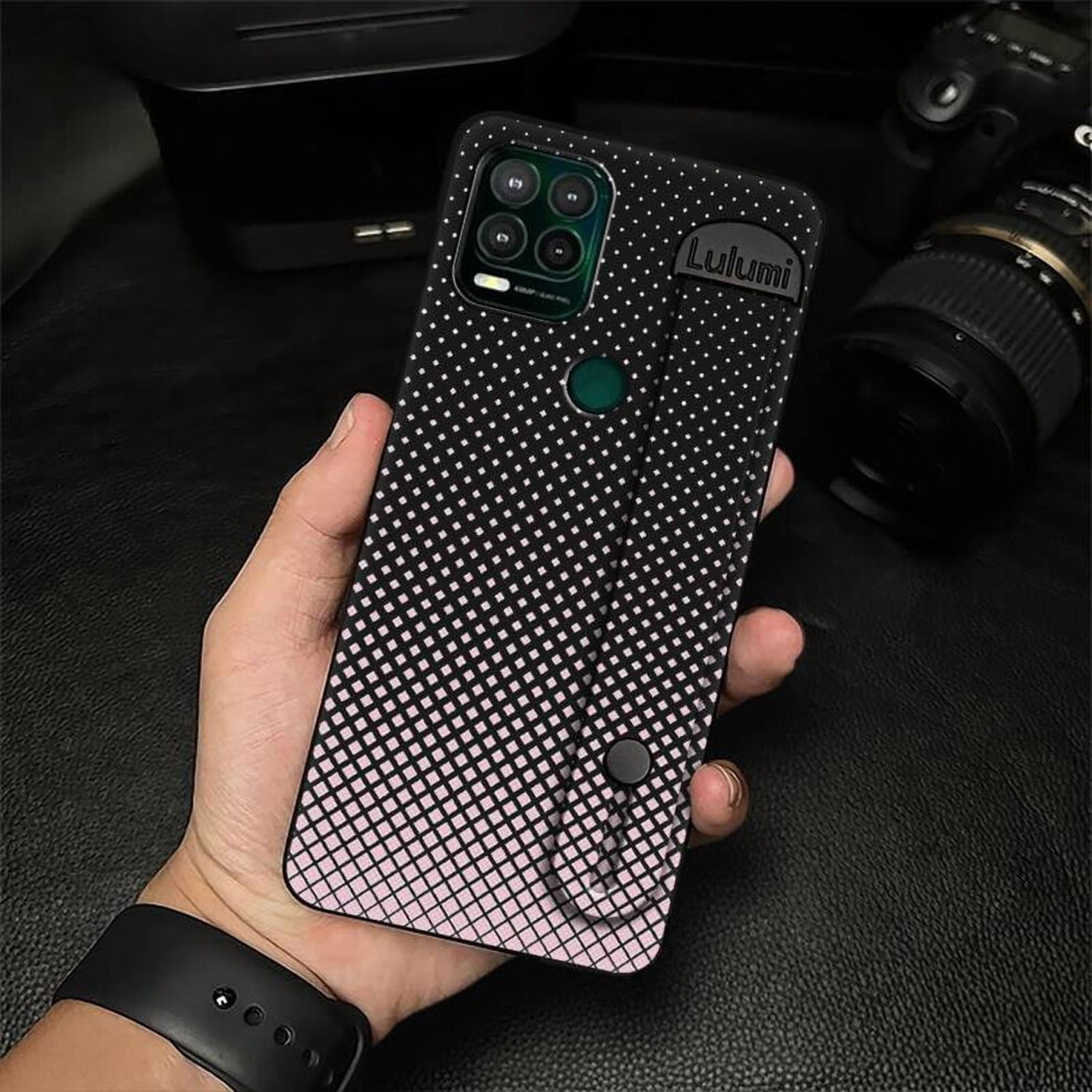 Moto G Stylus 5G Phone Case – Shockproof Silicone With Kickstand, Wristband & Dirt-Resistant Geometry Design 9493189706060