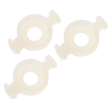 Trumpet Valve Piston Holders White 3 pcs 1.81.00.3 cm
