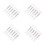 24Pcs Soft Silicone Eye and Lip Brush Set Durable for Face Makeup Use 6