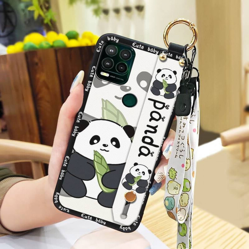 Moto G Stylus 5G Phone Case With Wristband, Anti-Dust, Soft, Cute Cartoon Design, Dirt-Resistant, Anti-Knock, Ring Holder & Kickstand 9159796996347