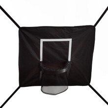 Adjustable Jump Bed Basketball Hoop for Kids And Adults Indoor And Outdoor Game Black