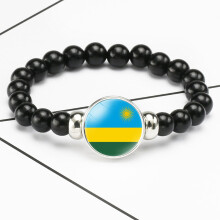 Acrecean Beaded Bracelet, Acrylic, Africa Countries
