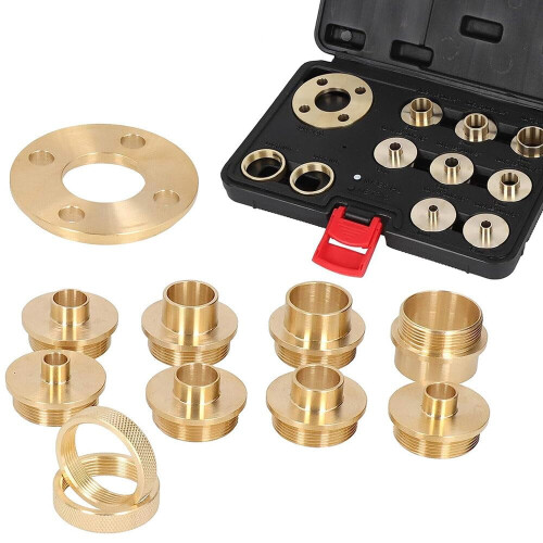 Brass Router Template Bushing Set 11 pcs 2