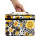 Women's Makeup Bag Organizer with Brush Holder and Large 3