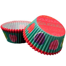 100 db-os szivárványos cupcake bélések cupcake sütőformák standard méretű szivárványos bélések születésnapi partira, cukorka torta