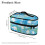 Steamer Storage Bag with Zipper Closure Palm Leaf Pattern 6