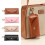 Leather Glasses Case Solid Color 1 Pack 2
