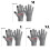 Winter Warm Gloves Waterproof Windproof Thermal Breathable 6