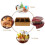 Woven Divided Storage Basket Hamper Simple Large Wicker with Lid 3