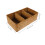 Woven Divided Storage Basket Hamper Simple Large Wicker with Lid 5