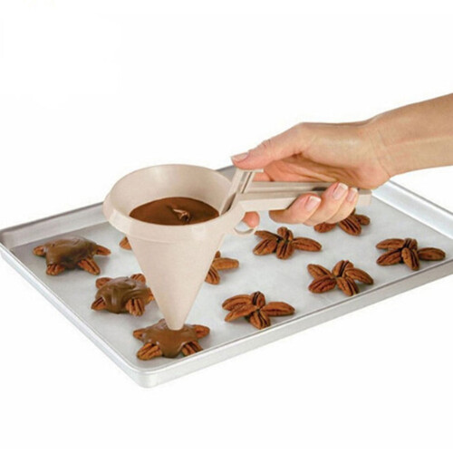 Wide Mouth Cake Decorator Funnel for Chocolate Dispenser Baking and Decorating Tools 1