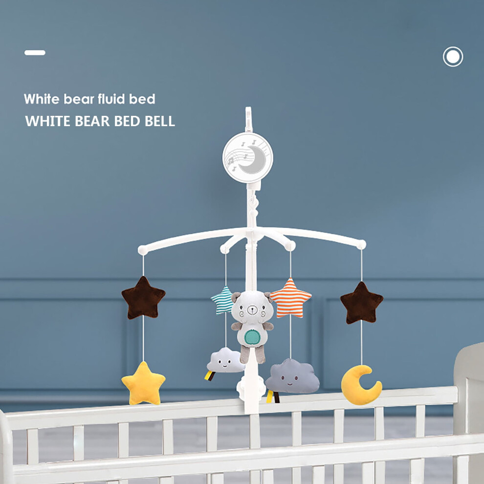 Baby Crib Mobile with Music and Rotating Bells for 0-1 Year