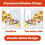 Fall window cling sticker for glass decoration 4