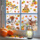 Fall window cling sticker for glass decoration 8