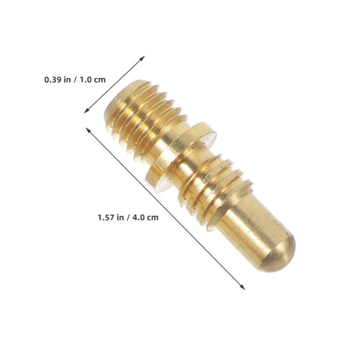Pool Cue Connecting Hardware Cylindrical Copper 1 Set 1