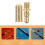Pool Cue Connecting Hardware Copper Cylinder Set 3
