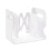 Expandable Plastic Book Shelf Stand Holder, Compact Home Organizer 2