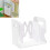 Expandable Plastic Book Shelf Stand Holder, Compact Home Organizer 4