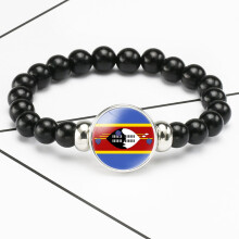 Acrecean Beaded Bracelet, Acrylic, Africa Countries