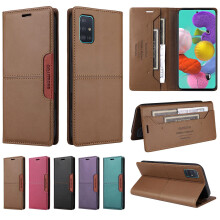 Wallet Case with Card Holder & Magnet for compatible with Samsung Galaxy A71/A51/A70/A50 – Leather