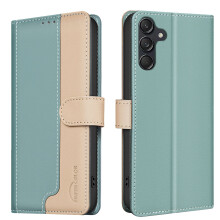 Leather Wallet Phone Case Compatible with Samsung Galaxy A54/A34/A24/A14 – Quality Leather Cover with Card Holder & Zipper