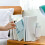Expandable Plastic Book Shelf Stand Holder, Compact Home Organizer 6