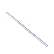 Triangular Ruler,Transparent Plastic Measuring Tool,Geometry Drawing and Angle Measuring,Compact Durable Ruler