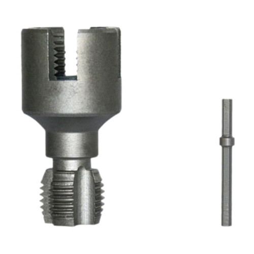 Internal & External Pipe Threading Tool for 1/2" (DN15) & 3/4" (DN20) PVC/PPR Pipes – Compatible with Electric Drill