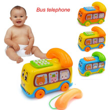 Tepsmf Black and Friday Home Baby Toys Music Bus Phone Educational Developmental Kids Toy Gift, Art Supplies