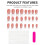 French Tip Press On Nails - Long Lasting & Reusable 9