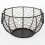 Kitchen Iron Chicken Egg Storage Basket Snack Fruit Holder Collection Container 1