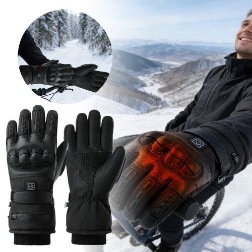 Motorcycle Heated Floor Pedals Rechargeable 1 Pair