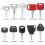 BUTORY Heavy Equipment Ignition Key Set 10 Keys 5