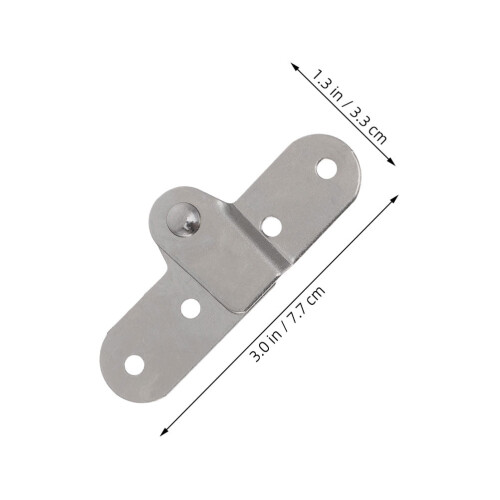 Heavy Duty Attic Ladder Hinge for Loft Ladders, Finish, 1 Piece Replacement Hardware 1