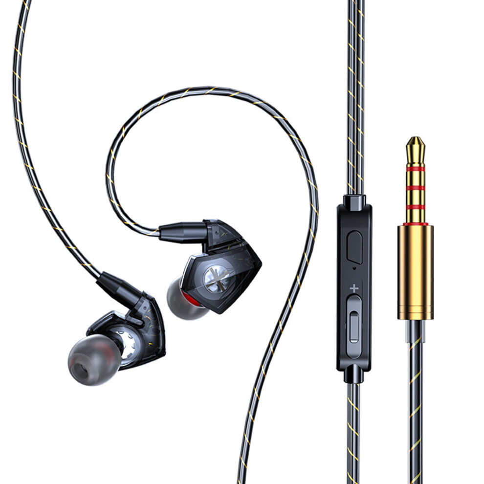 In-Ear Subwoofer Noise Reduction Sports Headset With Mic Hifi Music Earplug 9357860232050