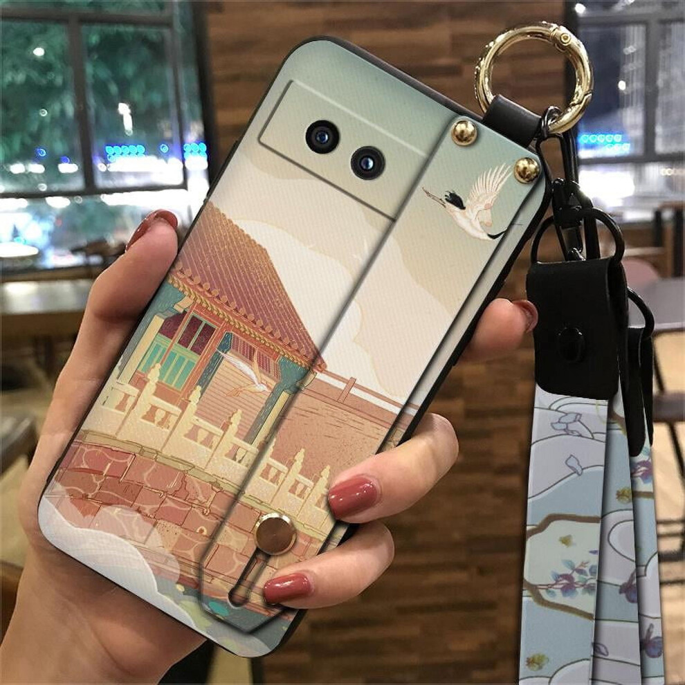 Google Pixel 8A Silicone Case With Kickstand Ring And 902370264351
