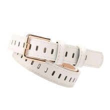 Stylish Leather Belt Minimalists Women's Leather Waistband Office Wear Belt for Leisures Outings