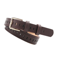 Stylish Leather Belt Minimalists Women's Leather Waistband Office Wear Belt for Leisures Outings