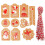 Christmas Kraft Paper Gift Tags with Rope 50 pcs 1