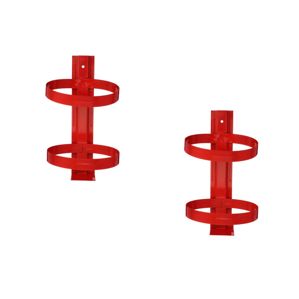 2 Pcs Fire Extinguisher Hanger Rack Hanging Hanging Bracket Hanging Holder 9193271240181