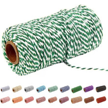 328ft Cotton Twine Rope – Bakers, Craft, DIY Wedding & Christmas Wrapping String, Durable Packing Twine, Compatible with All Craft Projects