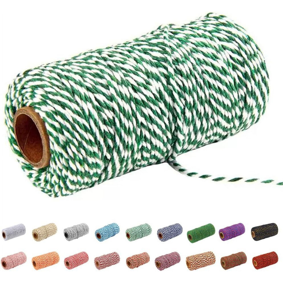 328Ft Cotton Twine Rope Â Bakers, Craft, Diy Wedding & Christmas Wrapping String, Durable Packing Twine, Compatible With All Craft Projects 9357860234696