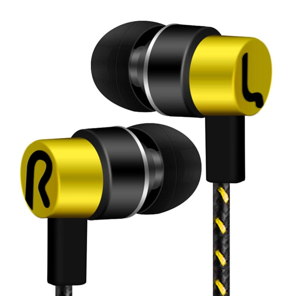 Wired In-Ear Headphones With Superb Bass, Ergonomic Design & 3.5Mm Plug Â Compatible With All Devices 9193271239918