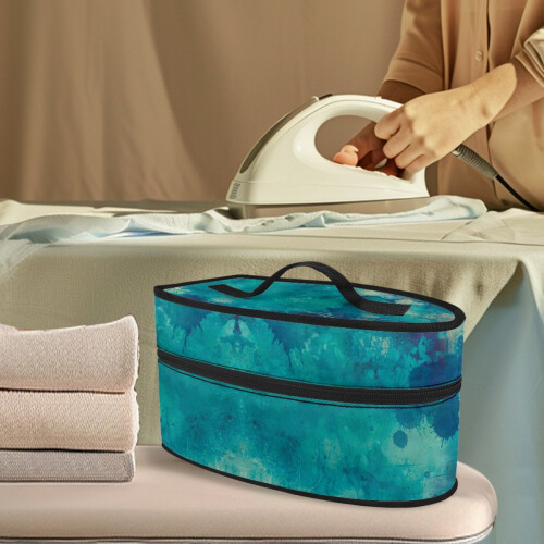 Watercolor Smudge Pattern Polyester Dustproof Iron Organizer, Bag Only 1