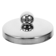 Raindrops Stainless Steel Teapot Lid Replacement with Tea Strainer 6 3 CM for Kitchen Teapots Teacups and Mugs