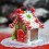 Christmas House Ornament 3D Gingerbread Shape 1 Piece 3