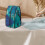 Watercolor Smudge Pattern Polyester Dustproof Iron Organizer, Bag Only 3